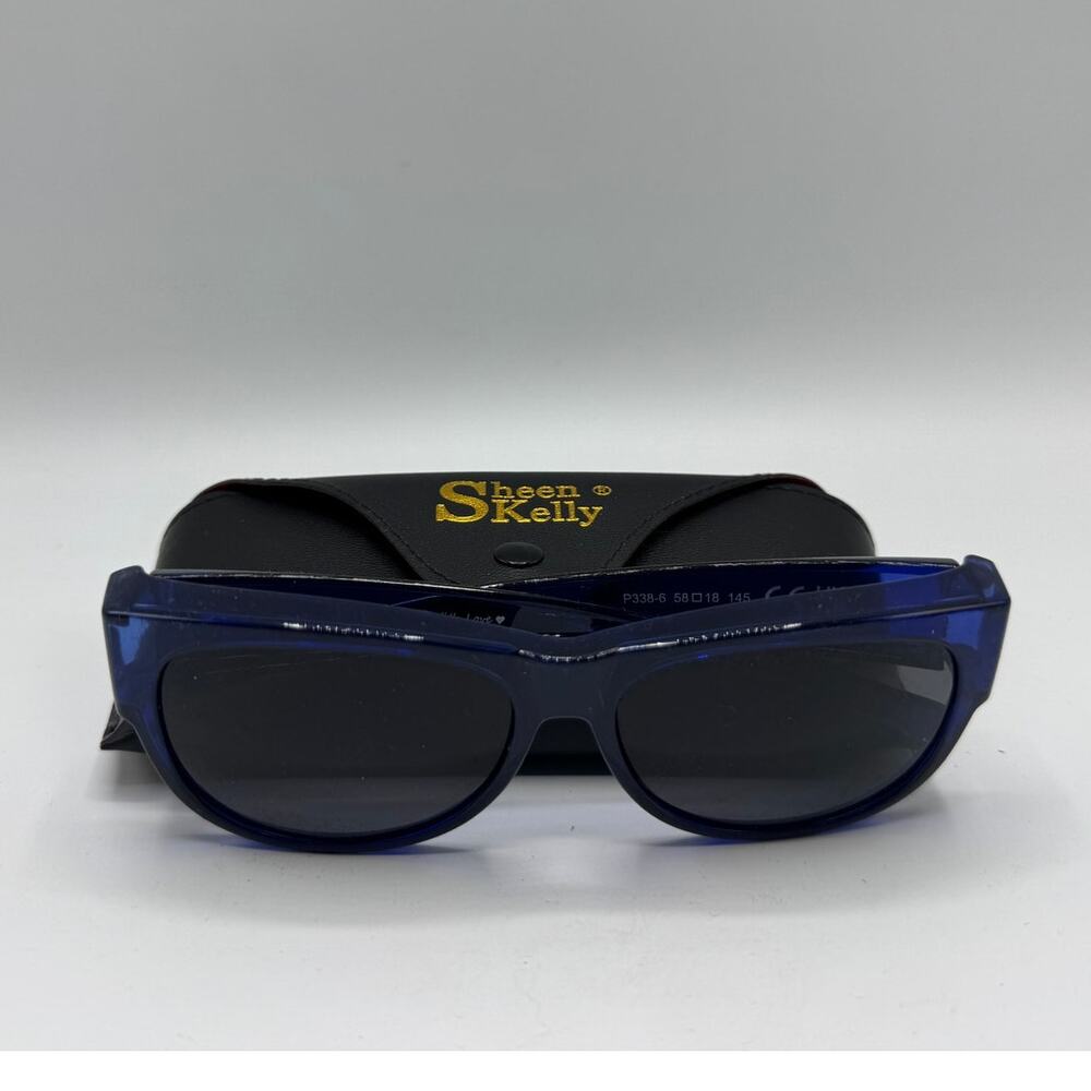 Sheen Kelly Sunglasses Blue Womens P338-6 58 [] 18 145